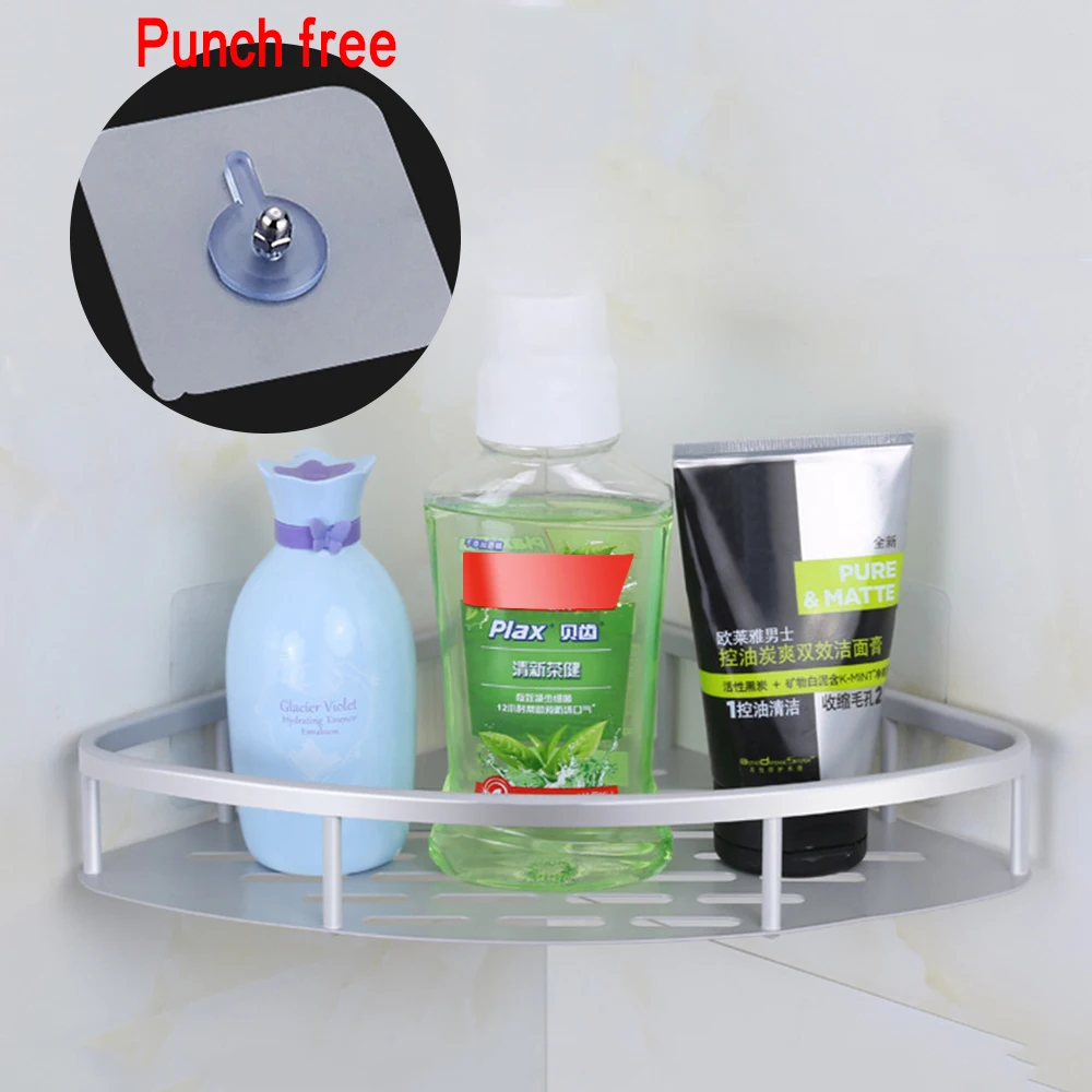 Punching Bathroom Shelf Toilet Bathroom Vanity Tripod Storage Rack Suction Cup Wall Hanging Bathroom Punching Bathroom Shelf Toilet Bathroom Vanity Tripod Storage Rack Suction Cup Wall Hanging Bathroom