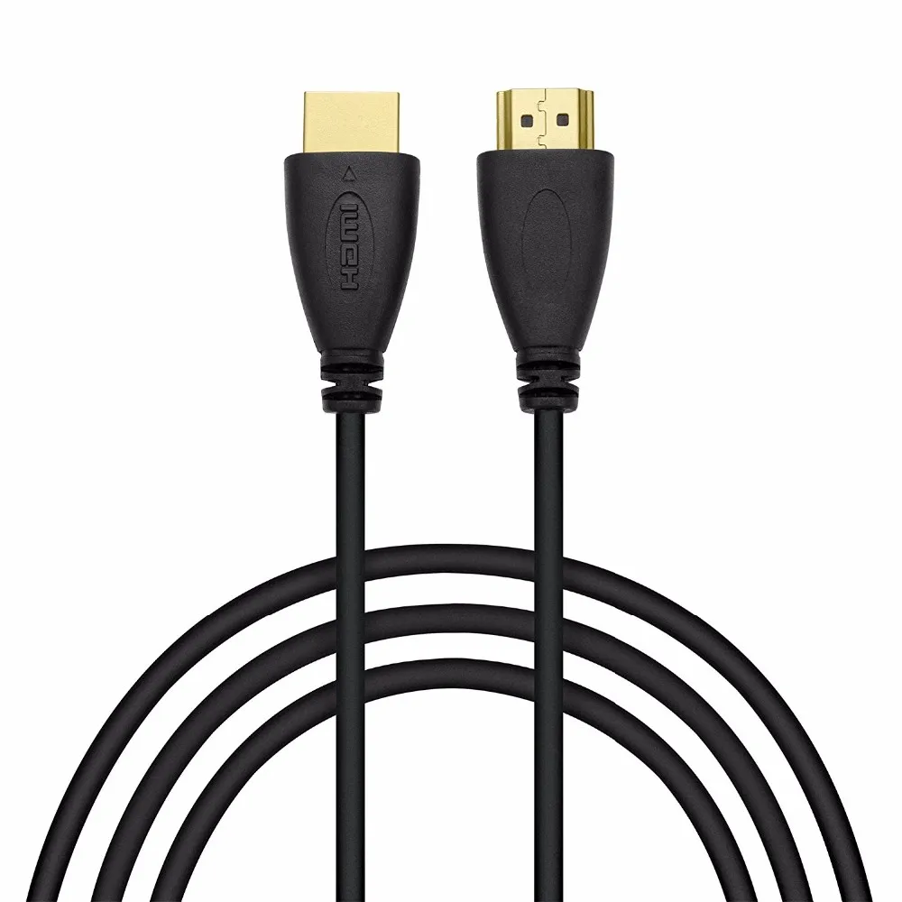 200 шт./лот HDMI кабель 1 м 1.5 м 2 м 3 м 5 м 10 м (3ft 5ft 6ft 10 т 15ft 12ft 30ft) 1.4 В 1080 P 3D Для HDTV с Ethernet низкая цена