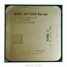 AMD A8-Series A8-7500 A8 7500K 3.0GHz Dört Çekirdekli İşlemci AD7500YBI44JA Soket FM2 +