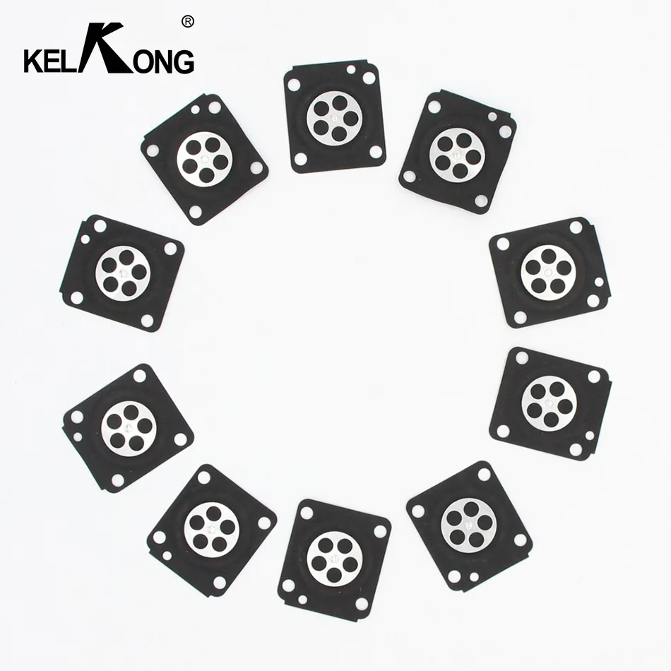 

KELKONG 10 Pcs Metering Diaphragm Assembly 41341214700 Carburetor B135 Chainsaw Repair Parts Metering Gaskets