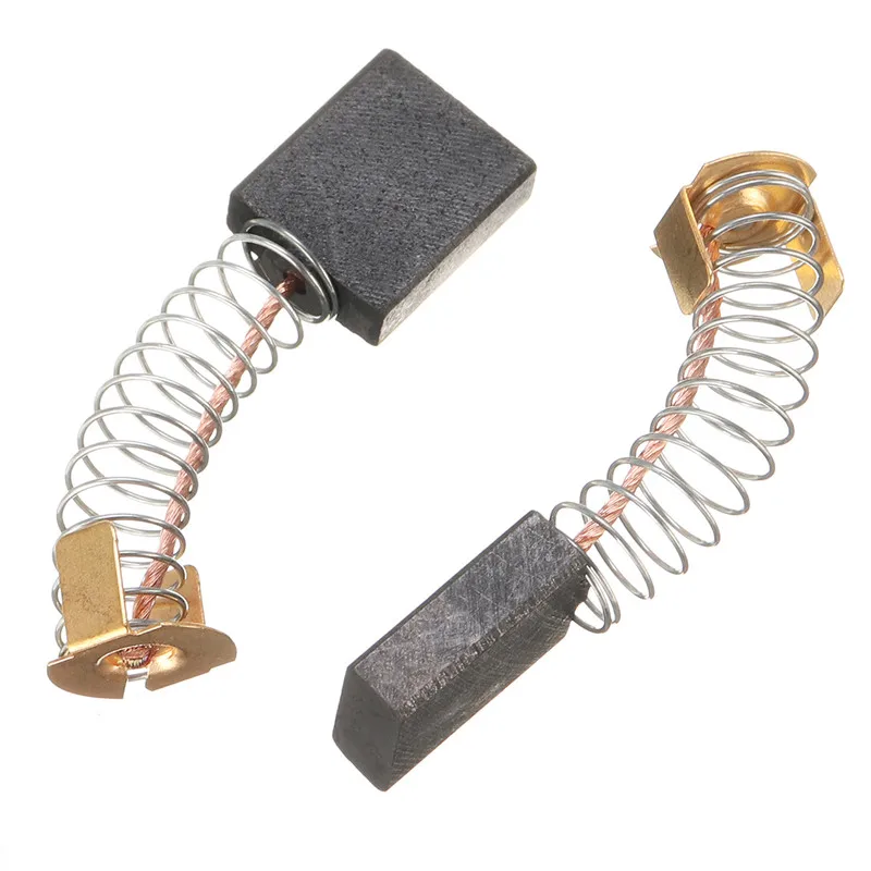

2pcs/Set Carbon Brushes For Titan TTB280DRH Breaker Graphite Breaker Brush Replacement Accessories Hand Tools Kit