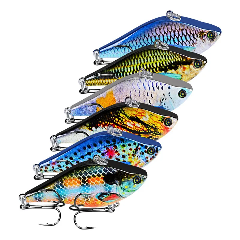 

6.35CM Full Swimming Layer Road Bait VIB 14g Road Asian Lure Bait Metal Bait Plastic Hard Bait Fishing Hook Fishing Accessories
