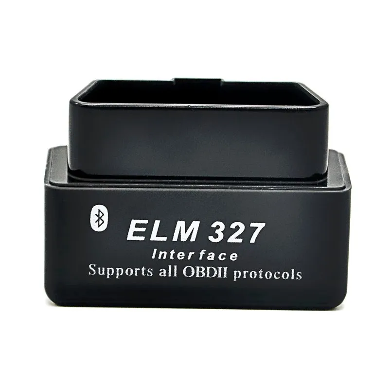 100% черный ELM 327 V1.5 ELM327 Bluetooth OBD2 v2.1 Android автомобильный сканер OBD 2 Авто