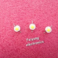 50 шт./лот, настоящий чип, 3 Вт, светодиодный, диодные лампы, бусины, 180 лм-200 лм, белый