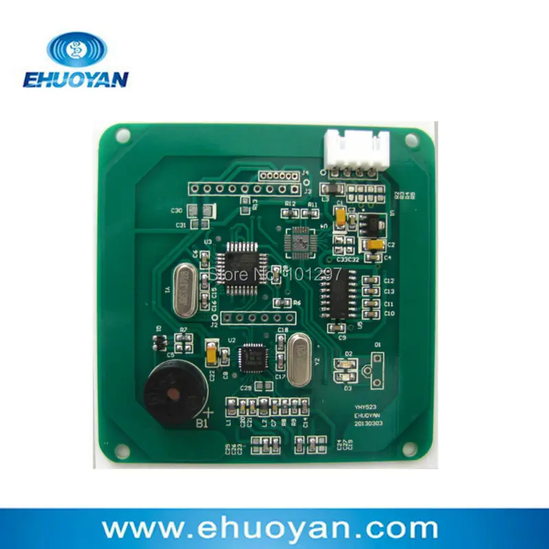 RFID 13 56 МГц ISO 14443A модуль чтения/записи RS232 5 0 V YHY523R + SDK 2 бирки|rfid pda reader|rfid access control