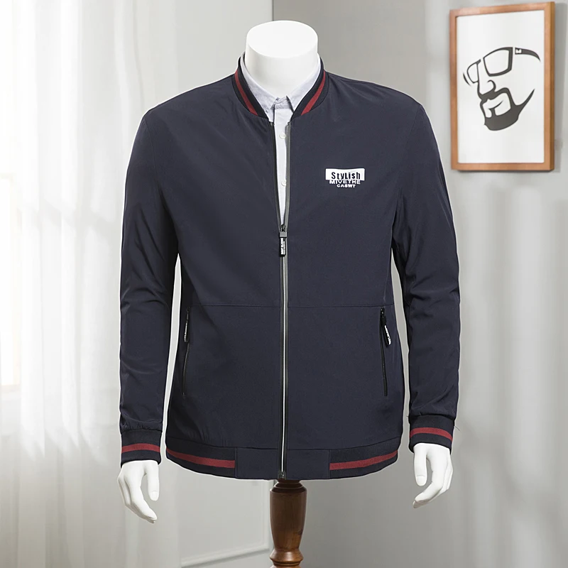 2018 Spring Autumn Casual Solid Fashion Slim Bomber Jacket Men Overcoat Baseball Jackets Men's streetwear Jacket 4xl 8XL 6XL Top 2018 Spring Autumn Casual Solid Fashion Slim Bomber Jacket Men Overcoat Baseball Jackets Men's streetwear Jacket 4xl 8XL 6XL Top