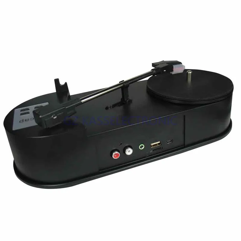 

2017 new turntable vinyl convert vinyls to mp3 file easy to connection with USB disk or Micro SD Card Free shipping