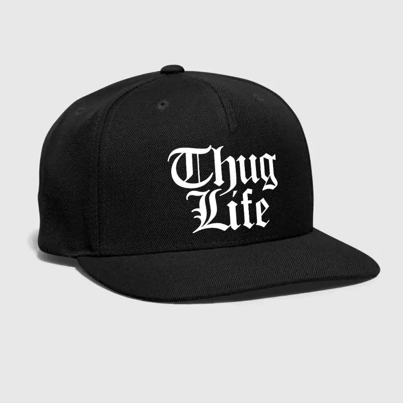 Thug life Embroidered Customized Handmade cool criminal dying young ...