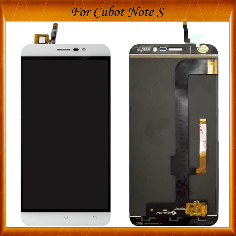

100% Working Well For 5.5" Cubot Note S LCD Display and Touch Screen Digitizer Assembly Replacement for Cubot Note S IN Stock