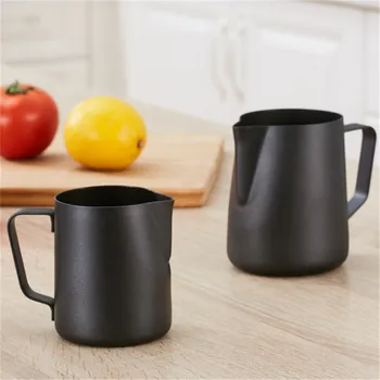 

350ML/600ML Stainless Steel Coffee Pitcher Milk Frothing Pitcher Pull Flower Cup Cappuccino Latte Art Milk Frothing Mugs