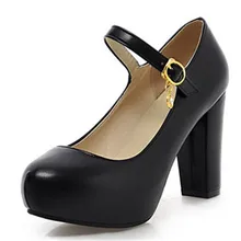 ENMAYER Trend Women Pumps 2015 Fashion Mary Janes High Heels Round toe Spring Autumn Prom Wedding Shoes Womens Platform Pumps цена ENMAYER Trend Women Pumps 2015 Fashion Mary Janes High Heels Round toe Spring Autumn Prom Wedding Shoes Womens Platform Pumps цены онлайн