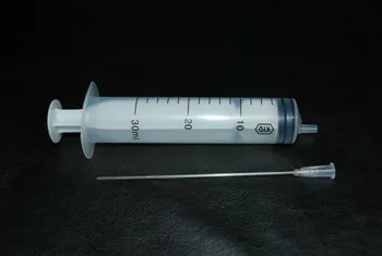 

INK WAY Syringe 30ml with Long Needle for Refilling ink Cartridge H P/C anon/EP Desktop,4 sets, free shipping