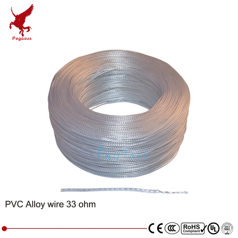 

10 meters Transparent PVC alloy heating wire 5V---220V 33 ohm Anti freezing Heating wire Heating cable USB power heating wire