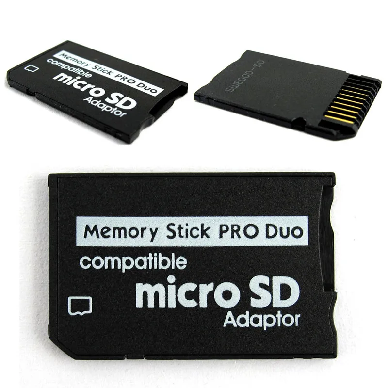 Micro SD SDHC TF для карты памяти MS Pro Duo адаптер конвертер карты чехол для psp 1000 2000 3000