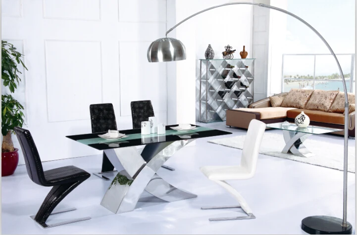 Compra moderna mesa de comedor de mármol online al por ... Mesas de comedor redondas modernas