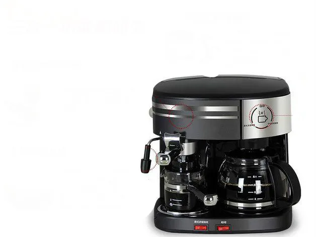 Free shipping American Italian household drip type automatic steam coffee machine Vacuum Coffee Maker Free shipping American Italian household drip type automatic steam coffee machine Vacuum Coffee Maker