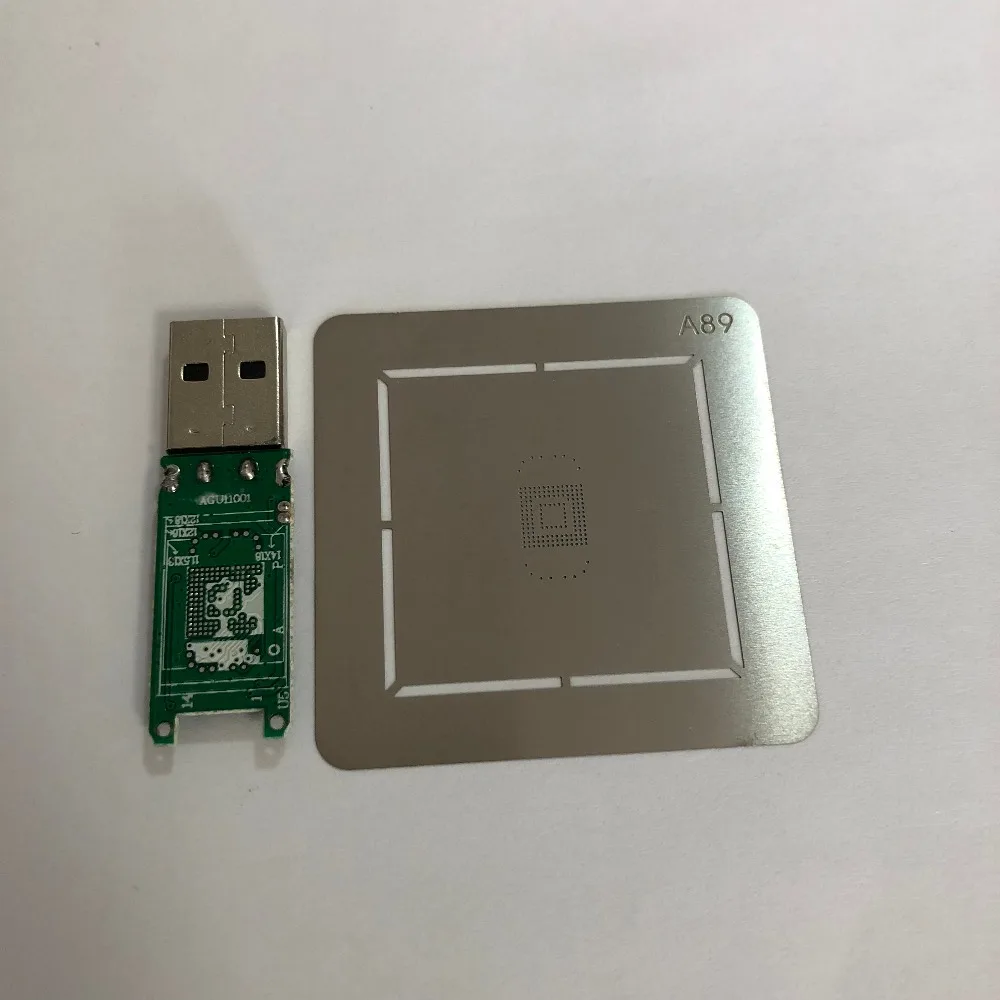 Beste EMMC153 eMMC169 met Major Controller AU64388S U2.0 interface en eMMC153 169 reball stencil voor DIY een nieuwe U disk