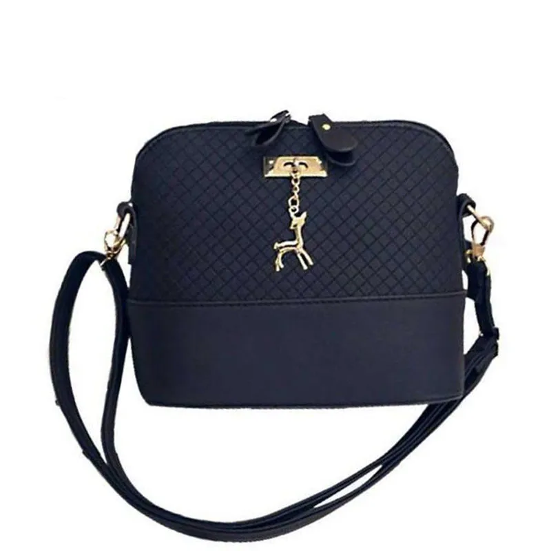 HOT SALE!2017 Women Messenger Bags Fashion Mini Bag With Deer Toy Shell Shape Bag Women Shoulder Bags free shipping