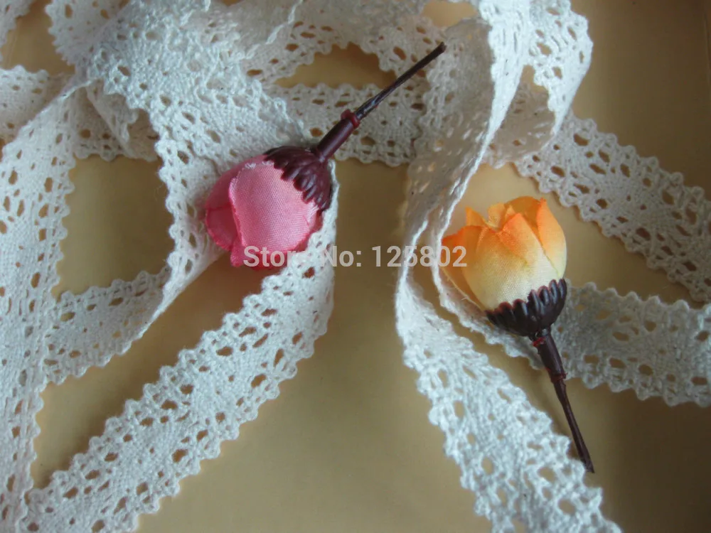 

100% Cotton Lace 20mm Width 10 yards Cotton Trim