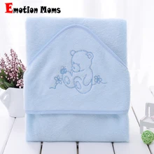 Hot wholesale 100% bamboo fiber super soft comortable 90x90cm 345gsm baby towel baby hooded towel infant towel