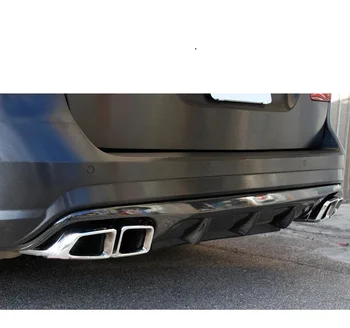 

Fit for Mercedes-Benz C C180 C200 C260 W205 C63 carbon fiber Rear diffuser bumper rear lip rear spoiler