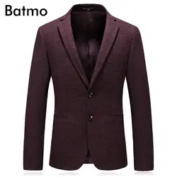 Batmo 2018 Новое поступление осень Высокое качество smart casual ed костюмы для мужчин, мужские повседневные блейзеры, мужская Куртки плюс размер M-4XL