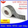 UHF RFID tag EPC 6C sticker Alien 9654 wet inlay 915mhz868mhz860-960MHZ Higgs3 100pcs free shipping adhesive passive RFID label ► Photo 1/6