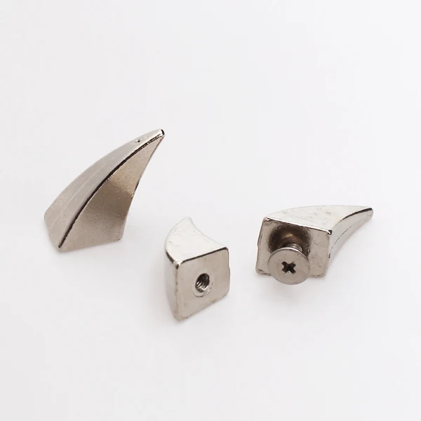 10pcs Silvery Punk Rock Dragon Claw Spikes Studs for DIY Craft Leathercraft