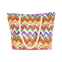 Женская Повседневная холщовая Большая вместительная сумка на плечо