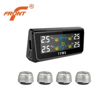 DIY TPMS Wireless Tire Pressure Monitoring System for Car External Sensors Intelligent Induction Safe Driving Auto Accessories
