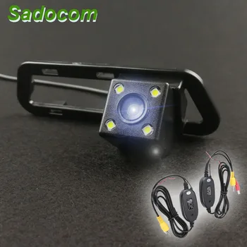 

Car CCD 4 LED Night Vision Backup Rear View Camera Waterproof Parking Assistance reversing For Nissan Tiida 2011 2012 2013 2014