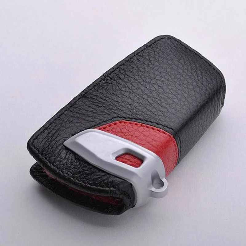 

Genuine Leather Key Case For BMW F10 F30 F20 F15 F16 F85 F86 1 2 3 4 5 6 7 Series GT3 GT5 X3 X4 X5 X6 Key Case For Bmw Key Case