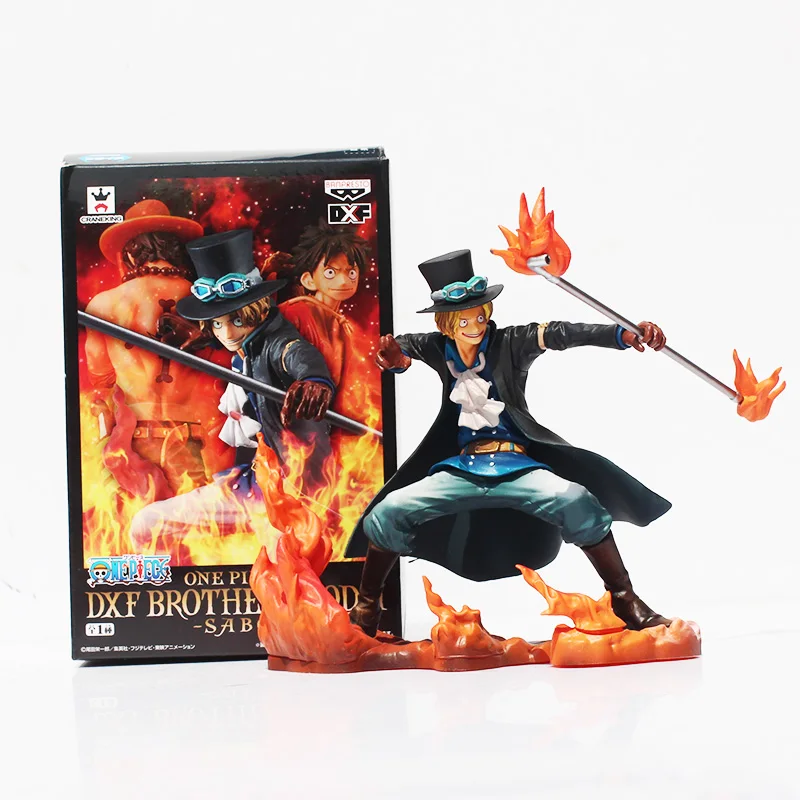 Аниме one piece DXF Луффи туз сабо из ПВХ Фигурки игрушки Коллекционная модель игрушки куклы 3 шт./компл. в коробке