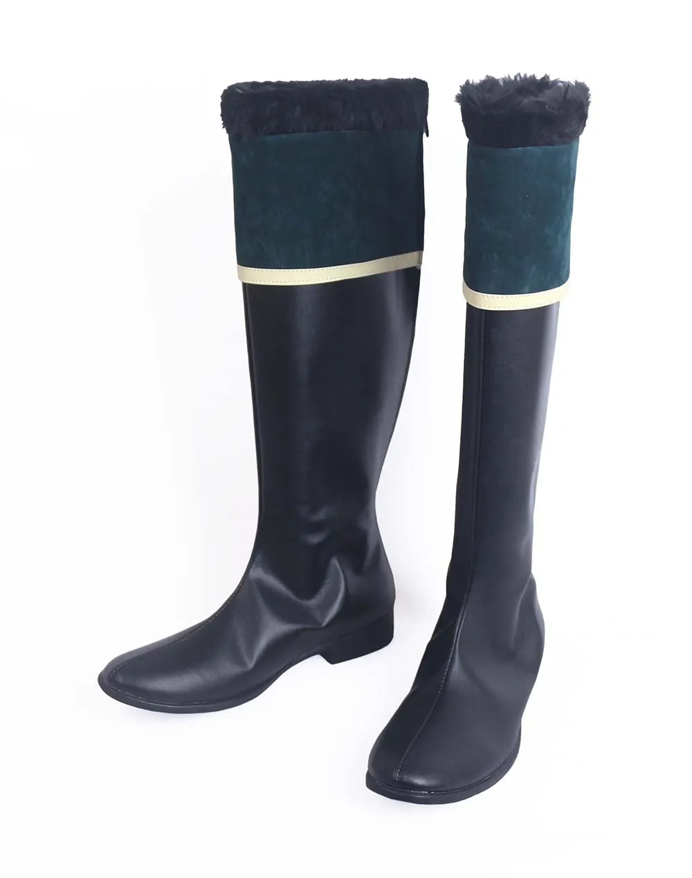 Shingeki no Bahamut Genesis Charioce XVII Shariozu 17-sei Cosplay Boots Black Shoes Custom Made (3)