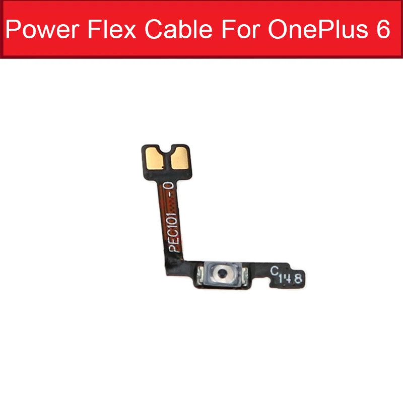 Power 6 Громкость и Гибкий Силовой Кабель для OnePlus X 1 2 3 3T 5 5T 6 6T 7 Pro 7Pro 7 X кнопка переключения боковой замены гибкой ленты - Цвет: Power 6