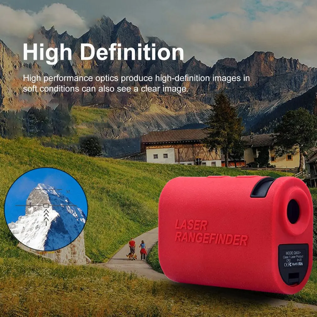 

NORM 900m Laser Rangefinder Range Finder Telescope Handheld Angle Distance Meter Speed Measuring Tape Golf Hunting Outdoor