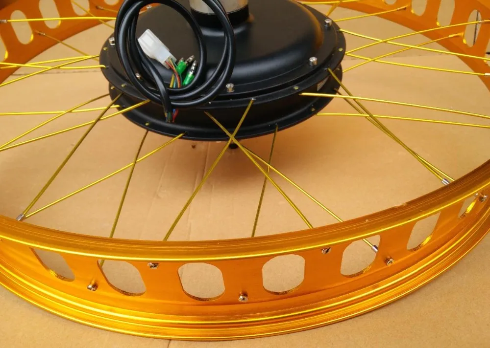 Cheap Kalosse Free FEDEX Electric Snow bike wheels 48V 1500W MTB motors 190mm beach Electric rear wheel 26*4.0inch tires 6 Cheap Kalosse Free FEDEX Electric Snow bike wheels 48V 1500W MTB motors 190mm beach Electric rear wheel 26*4.0inch tires 6