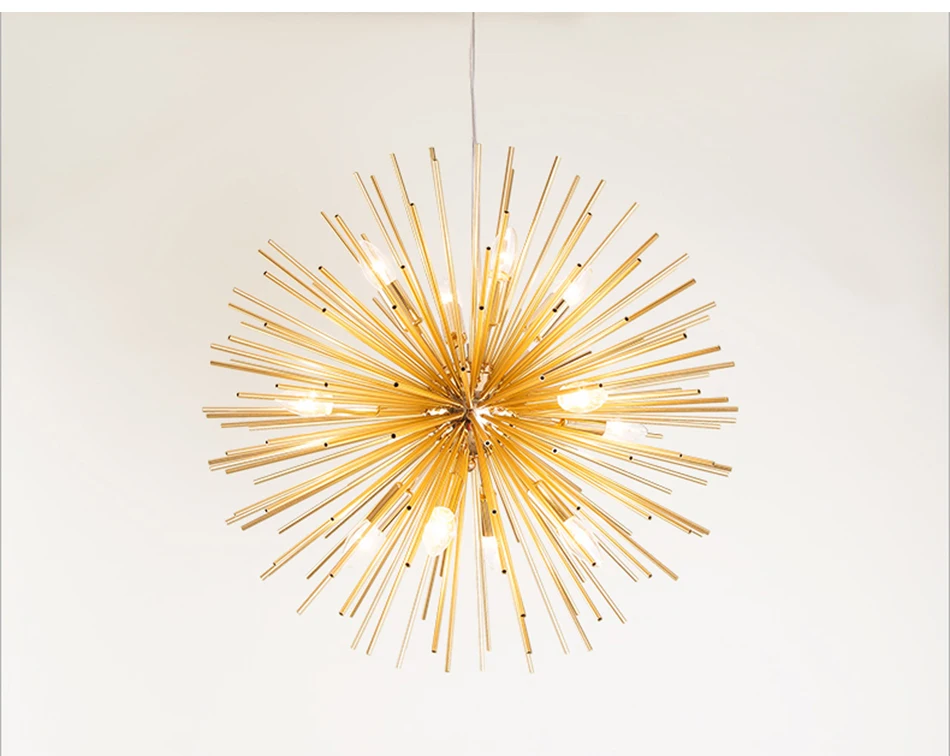 Lampadario Gold Sputnik