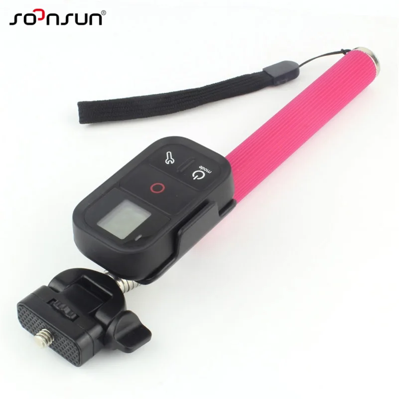 Пластиковый держатель адаптер SOONSUN для GoPro Hero 4 3 + 2|for gopro|monopod polepole stick |