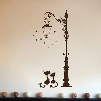 Cute Cat Fashion Lamp Post