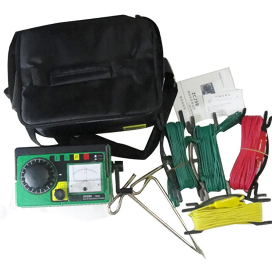ZC29B Grounding Resistance Tester Two wire Three wire Four wirein