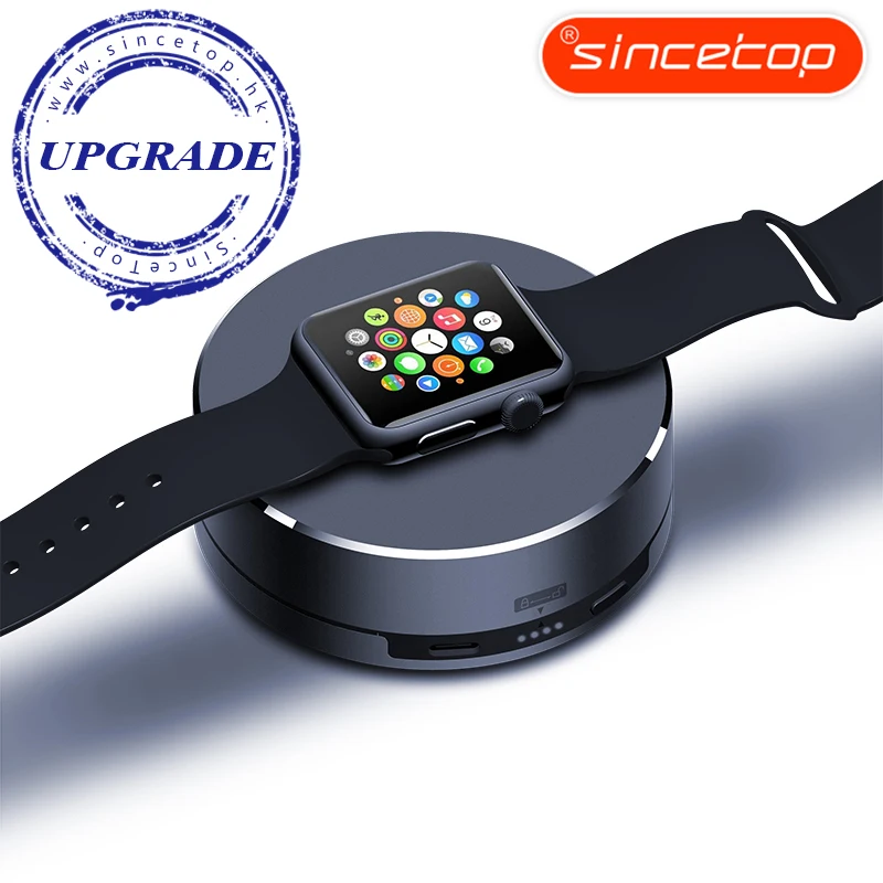 Цена за Для iwatch Портативный Зарядное устройство, sincetop 1500 мАч внешний Батарея Зарядное устройство Портативный Мощность банка для Apple Watch Аксессуары серебро Цена за Для iwatch Портативный Зарядное устройство, sincetop 1500 мАч внешний Батарея Зарядное устройство Портативный Мощность банка для Apple Watch Аксессуары серебро