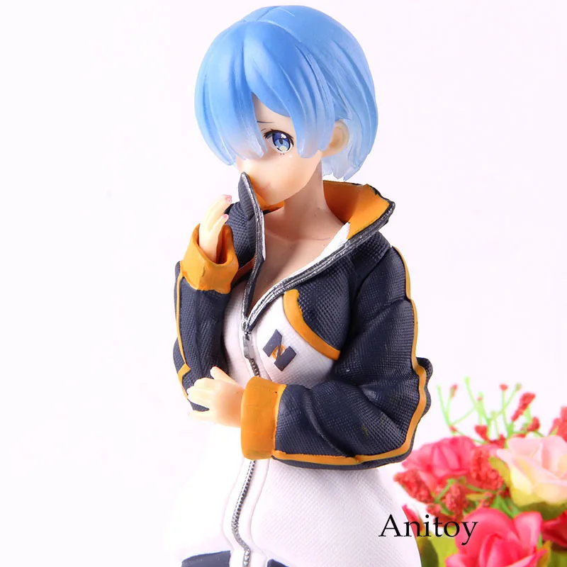 Re: zero Hajimeru Isekai Seikatsu Rem фигура Повседневная Ver. Аниме Rem фигурка ПВХ Коллекционная модель игрушки