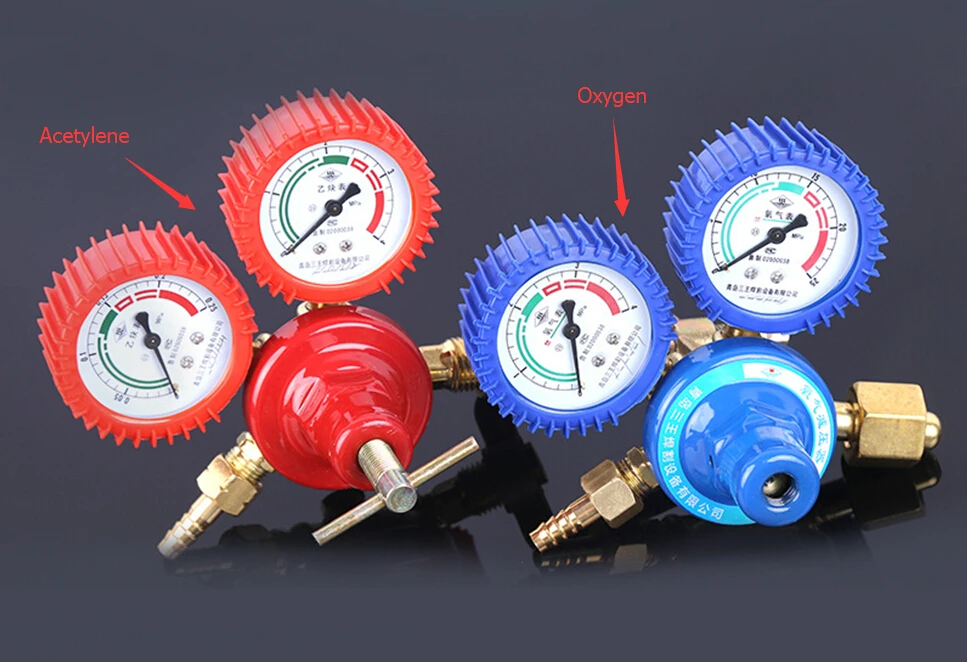 Free Shipping 2017 Newest Oxygen Gauge Gas Meter Welding Regulator