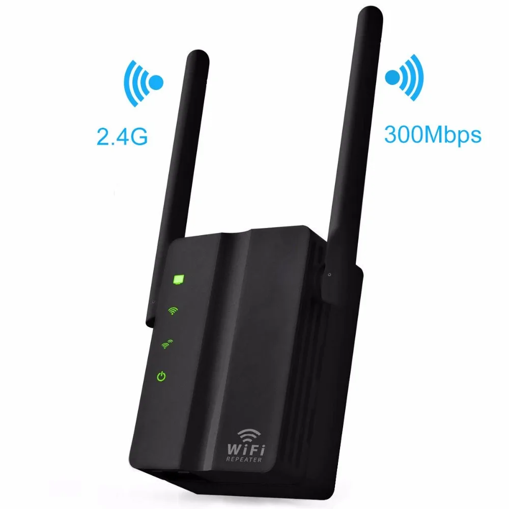 

300Mbps WiFi Repeater Wireless Signal Amplifier Wi-Fi Range Extander 2.4G Repetidor 802.11N/B/G Signal Booster AP WPS EU Plug