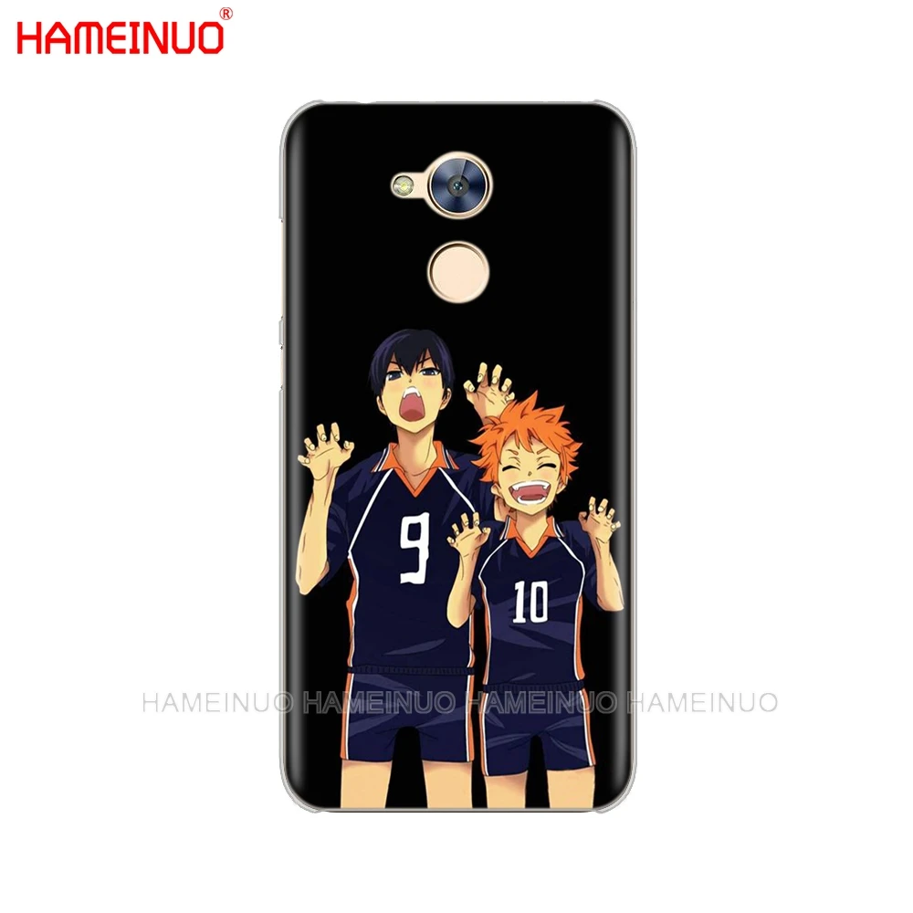 HAMEINUO Haikyuu Hinata атак Аниме Манга волейбол униформа чехол для телефона для huawei Honor 10 V10 4A 5A 6A 7A 6C 6X7X8 9 LITE - Цвет: 42490