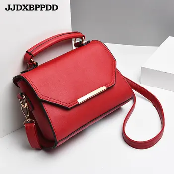 

2019 Summer Fashion Women Bag Leather Handbags PU Shoulder Bag Small Flap Crossbody Bags for Women Messenger Bags
