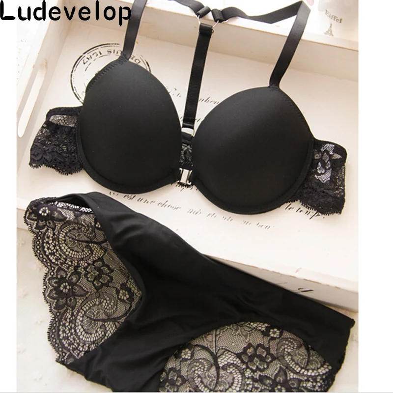 Sexy Elegant Bra and Panty Set Women Bras Underwear Lady Victoria push up bra Lingeries bra sets brief set lingerie set