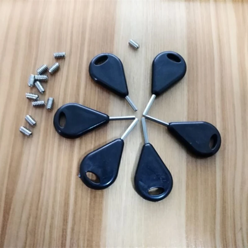 

FCS Fin key Surfboard Fin Key+6Pcs Screws Surf Board Wakeboard Longboard Surfing Board Accessory Fin Replacement Tool