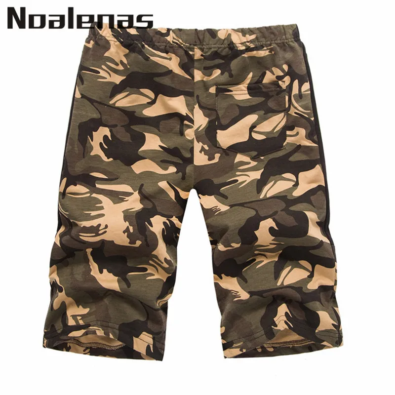 Популярные летние мужские комбинезоны с несколькими карманами камуфляжные Короткие повседневные Модные свободные мужские хлопковые шорты в стиле кэжуал спортивные штаны